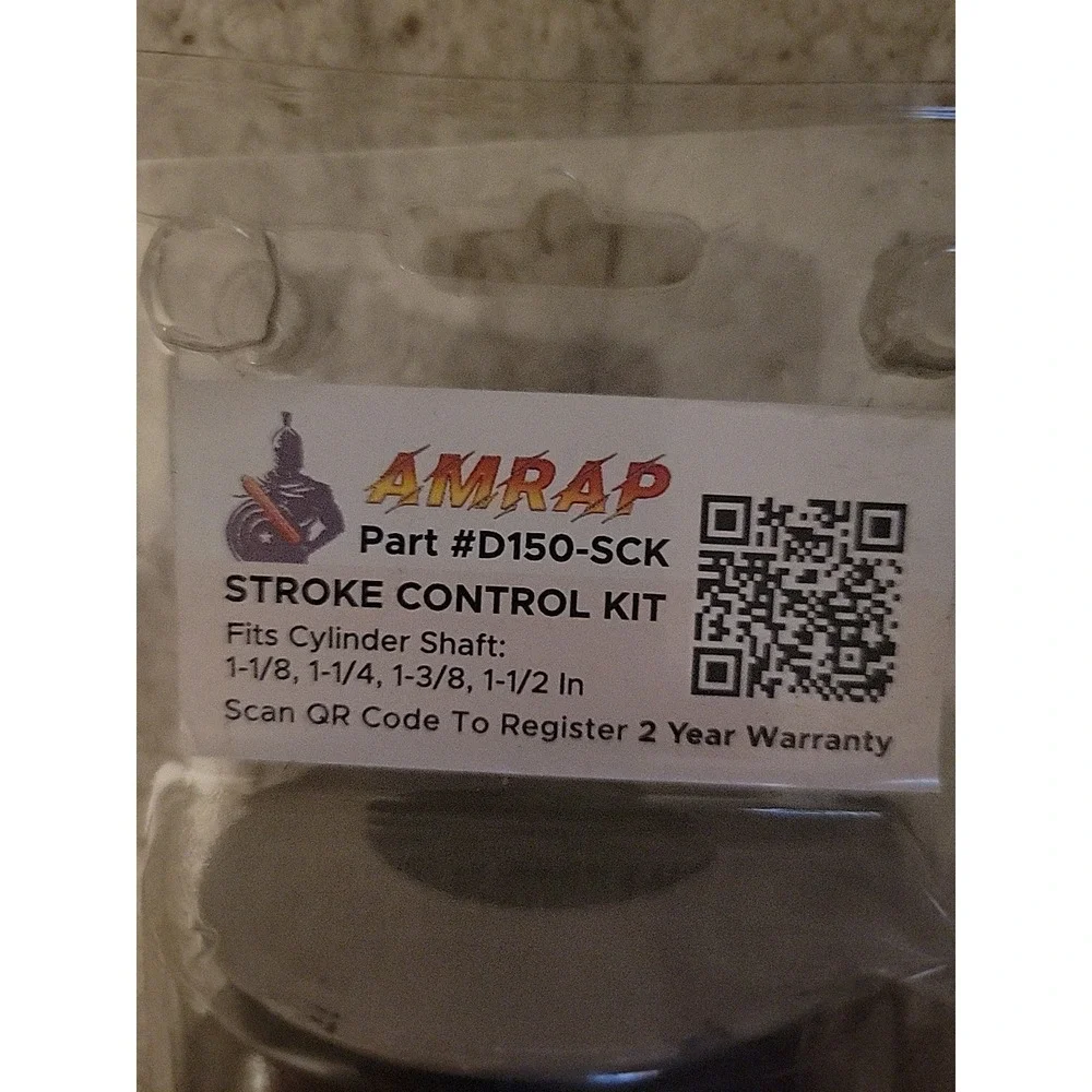 Stroke Control Kit for Hydraulic Cylinders – Thickness: 0.75